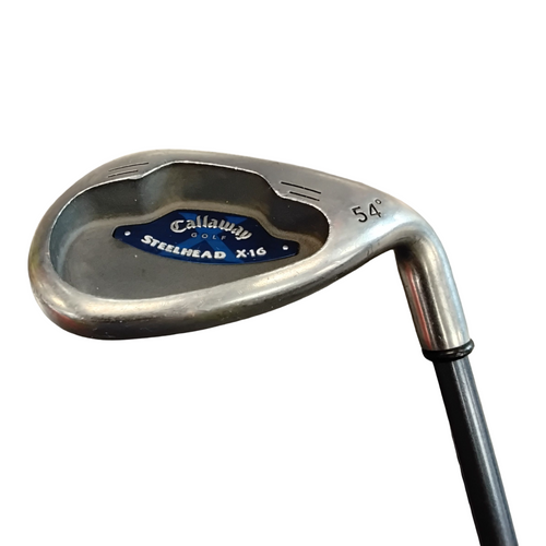 Vist Large View of Product Image Which is Used Callaway STEELHEAD X16 Golf Wedge Mens RH Sand Wedge