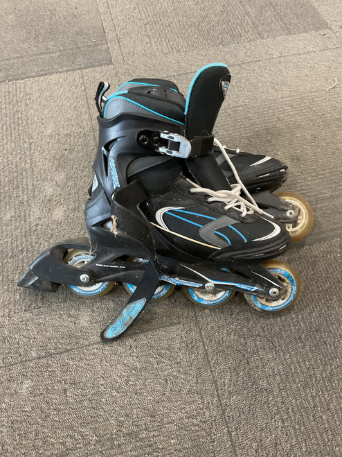 Vist Large View of Product Image Which is Used Rollerblade BLADERUNNER PRO XT Senior Rec Fitness Skates Black Senior 8