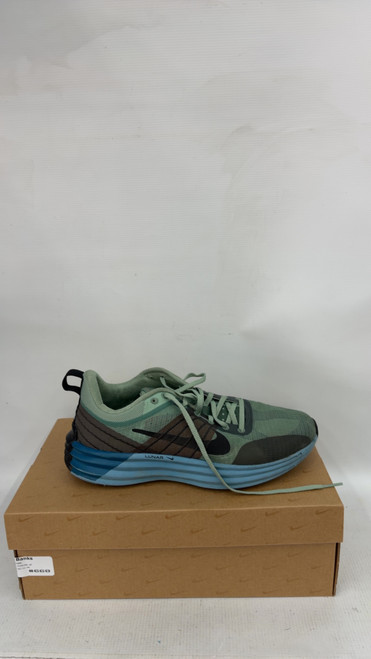 Vist Large View of Product Image Which is Used Nike Basketball Shoes M Green Senior 8