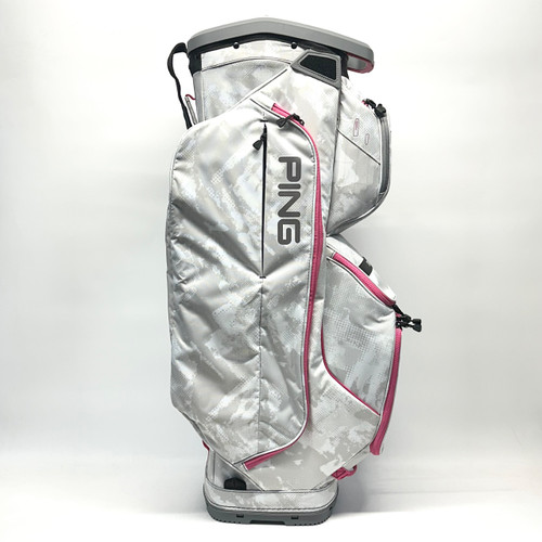 Vist Large View of Product Image Which is New Ping TRAVERSE Womens 14 Way Cart Bag Grey