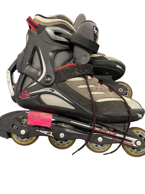 Vist Large View of Product Image Which is Used Rollerblade ZERTRA BLADE Senior Rec Fitness Skates Grey Senior 11