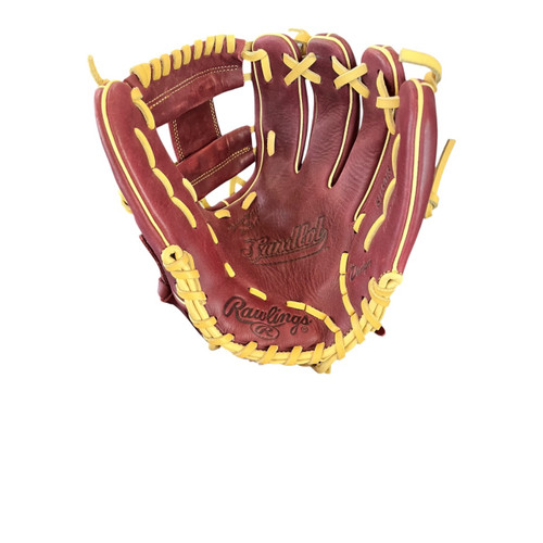 Vist Large View of Product Image Which is Used Rawlings Sandlot S1150IS BB/SB Glove RH Throw Brown 11 1/2"