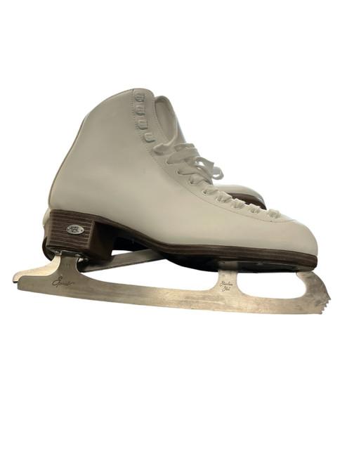 Vist Large View of Product Image Which is Used Riedell OPAL WomensFigure Skate White Senior 10