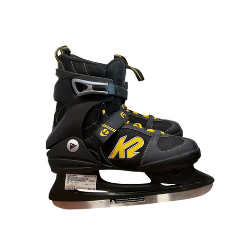 Vist Large View of Product Image Which is Used K2 FIT ICE Mens Softboot Skate Black Senior 8