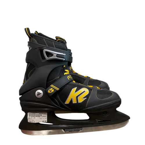 Vist Large View of Product Image Which is Used K2 FIT ICE Mens Softboot Skate Black Senior 11
