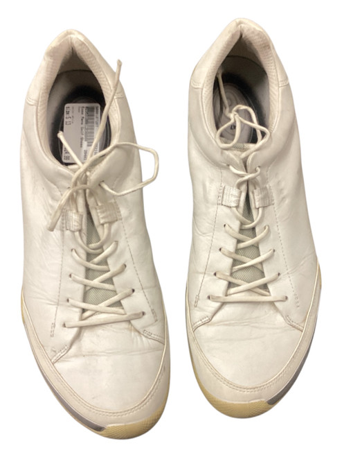 Vist Large View of Product Image Which is Used Ecco Mens Golf Shoes White Senior 13