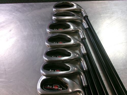 Vist Large View of Product Image Which is Used Callaway BIG BERTHA Mens Iron Set RH 4I-PW