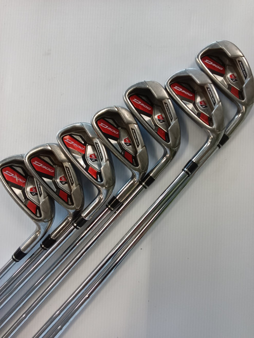 Vist Large View of Product Image Which is Used Wilson D300 Mens Iron Set RH 5I-GW/AW