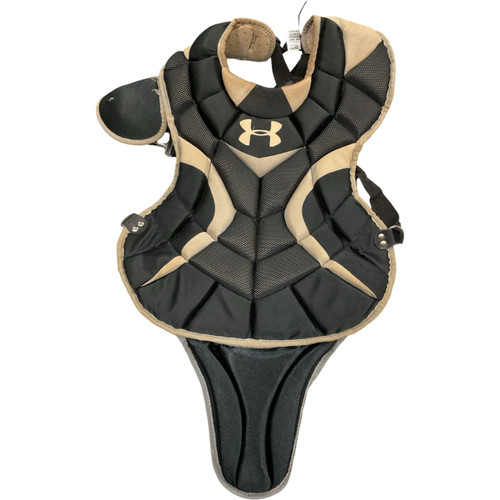 Vist Large View of Product Image Which is Used Under Armour UACP2-SRP Catchers Chest Protector Black Adult
