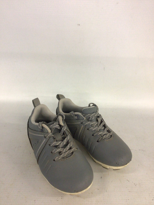 Vist Large View of Product Image Which is Used D-Gel Soccer Cleats Grey Youth 10.0