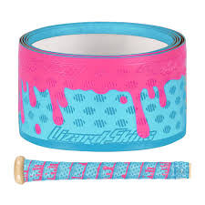 Vist Large View of Product Image Which is NEW LIZARD SKINS DSP ULTRA PINK SLIME BAT GRIP 1.1MM