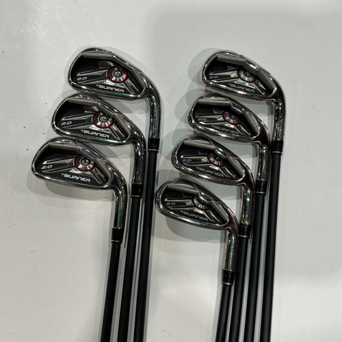 Vist Large View of Product Image Which is Used Taylormade BURNER 2.0 Mens Iron Set RH 4I-PW