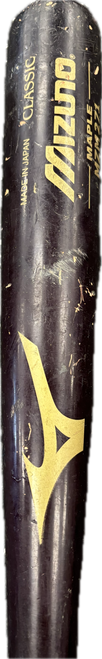 Vist Large View of Product Image Which is Used Mizuno MZM271 MAPLE BB/SB Wood Bat 30"