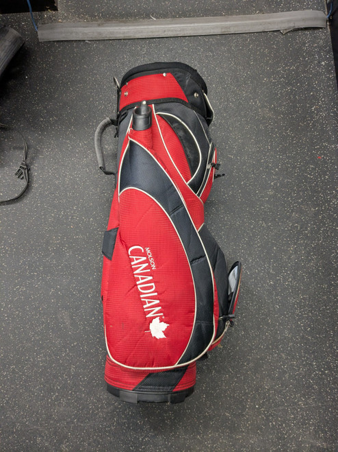 Vist Large View of Product Image Which is Used WEIR GOLF MOLSON CANADIAN Mens Stand Bag Red