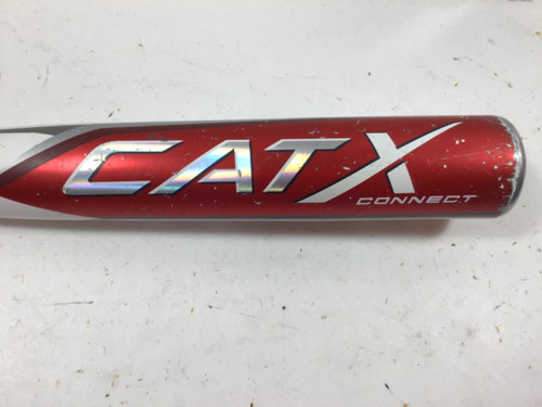 Vist Large View of Product Image Which is Used Marucci CAT X CONNECT BB/SB High School -3 Bat 33"