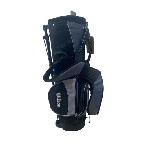 Vist Large View of Product Image Which is Used Wilson PROFILE JR STAND BAG Jr Stand Bag Grey