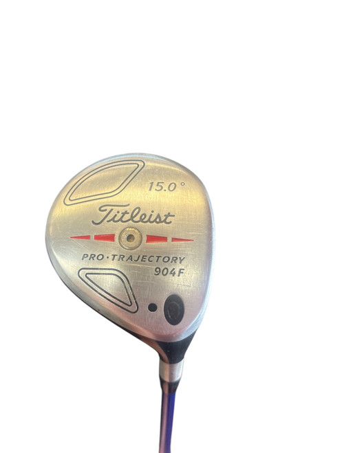 Vist Large View of Product Image Which is Used Titleist 904F Mens Fairway Wood RH 3 Wood