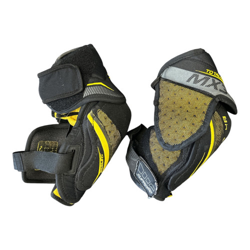Vist Large View of Product Image Which is Used Bauer SUPREME TOTAL ONE MX3 Senior Elbow Pads LG