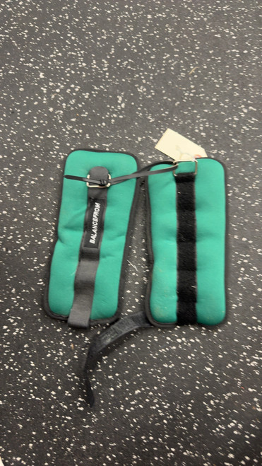 Vist Large View of Product Image Which is Used Ankle Weights Green 2 lb