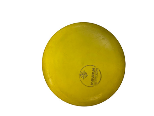 Vist Large View of Product Image Which is Used Innova PUTTER Disc Golf Putter Yellow 175g