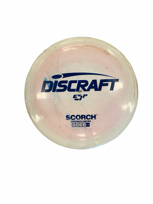 Vist Large View of Product Image Which is Used Discraft SCORCH Disc Golf Driver Pink