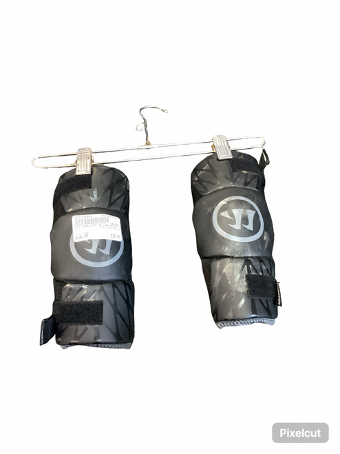 Vist Large View of Product Image Which is Used Warrior BURN Lacrosse Arm Pads/Guards Black LG