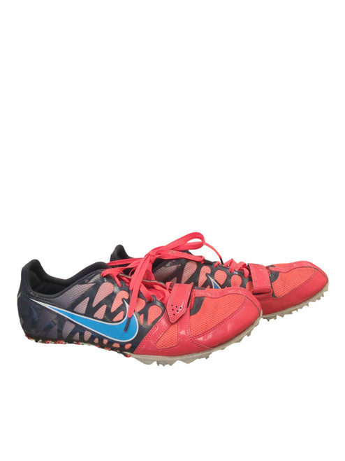 Vist Large View of Product Image Which is Used Nike Track & Field Cleats Adult Orange Senior 10