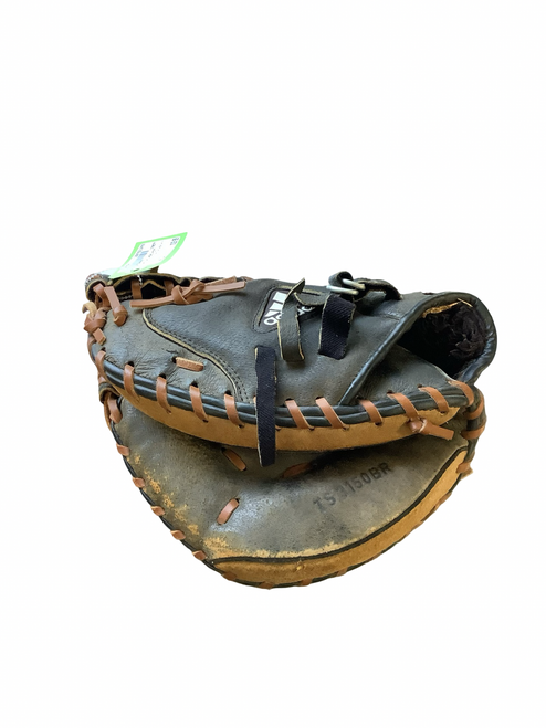 Vist Large View of Product Image Which is Used Adidas CATCHERS MITT BB/SB Catchers LH Throw Black 29"