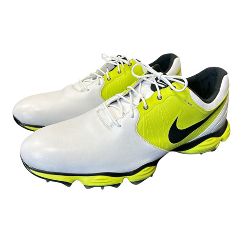 Vist Large View of Product Image Which is Used Nike LUNAR CONTROL II Mens Golf Shoes White Senior 15