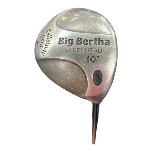 Vist Large View of Product Image Which is Used Callaway BIG BERTHA STEELHEAD FT Mens Driver RH 10.0 Degree