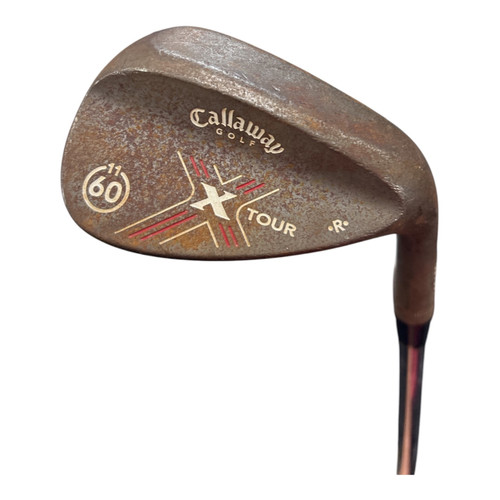 Vist Large View of Product Image Which is Used Callaway X TOUR FT Golf Wedge Mens RH 60 Degree
