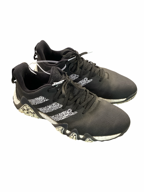 Vist Large View of Product Image Which is Used Adidas Mens Golf Shoes Black Senior 11