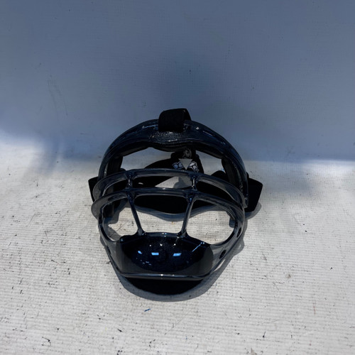 Vist Large View of Product Image Which is Used Defender BLACK MASK Batting Helmet Mask Black SM