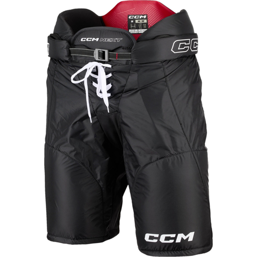 Vist Large View of Product Image Which is CCM Next Hockey Pant Breezers, Black/Red