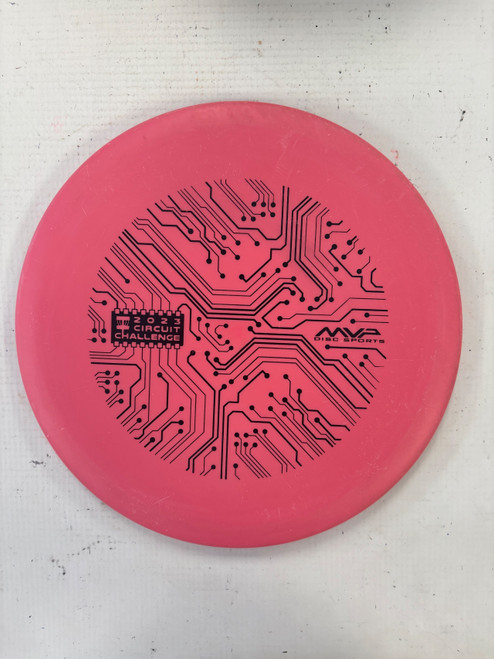 Vist Large View of Product Image Which is Used MVP CIRCUT CHALLENGE Disc Golf Driver Pink