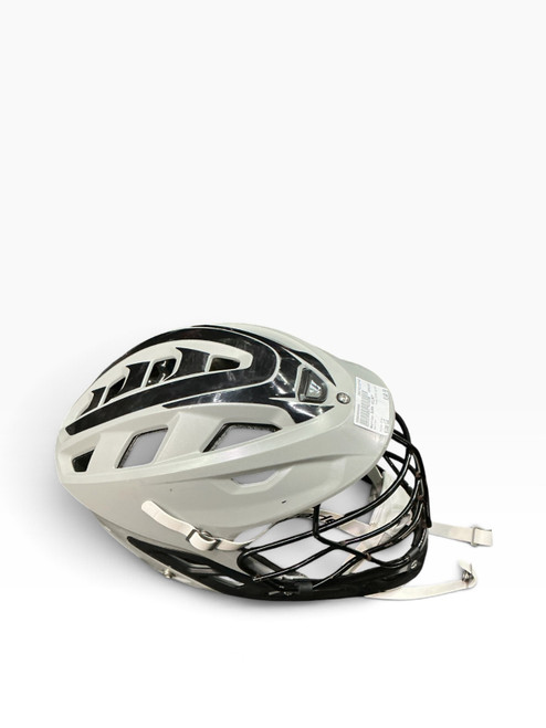 Vist Large View of Product Image Which is Used Warrior BURN HELMET Lacrosse Helmet Grey LG