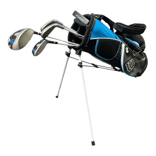 Vist Large View of Product Image Which is Used Wilson PROFILE Jr Package Set LH Royal Blue 5 Piece