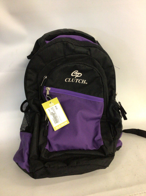 Vist Large View of Product Image Which is Used CLUTCH PURPLE AND BLACK BACKPACK BB/SB Player Backpack Purple