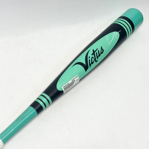 Vist Large View of Product Image Which is Used Victus PRO CRAYON KING OF JUCO BB/SB High School -3 Bat Turquoise 33"