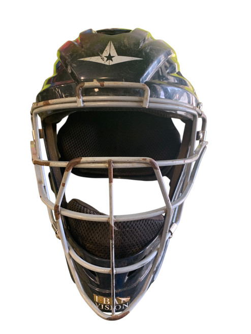 Vist Large View of Product Image Which is Used All-Star HELMET Catchers Mask Black