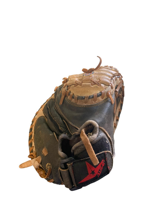 Vist Large View of Product Image Which is Used All-Star ALLSTAR CATCHER GLOVE BB/SB Catchers RH Throw Brown 30 1/2"