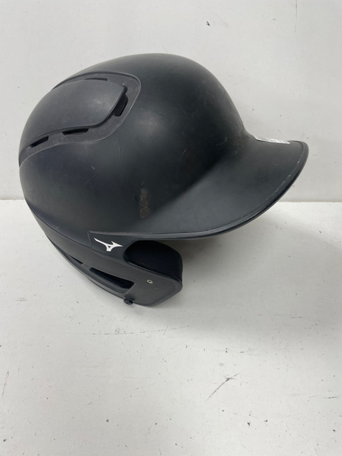 Vist Large View of Product Image Which is Used Mizuno B6 L/XL Batting Helmet No Mask Black L/XL