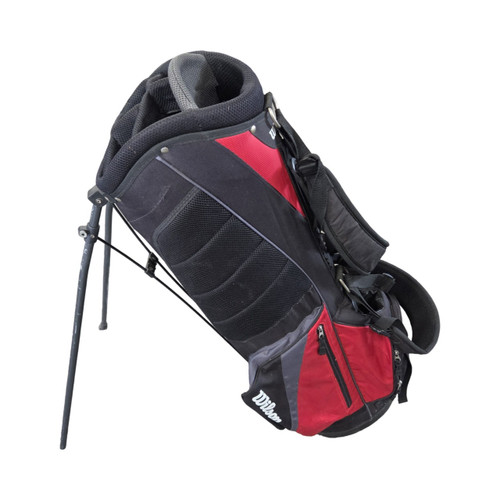 Vist Large View of Product Image Which is Used Wilson PROFILE BAG Mens Stand Bag Black