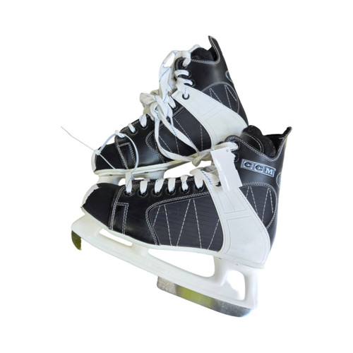 Vist Large View of Product Image Which is Used CCM INTRUDER SKATES SIZE 9 Senior Hockey Skate Senior 9