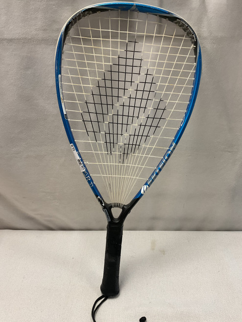 Vist Large View of Product Image Which is Used Ektelon INVADER TI Adult Racquetball Racquet Royal Blue Unknown