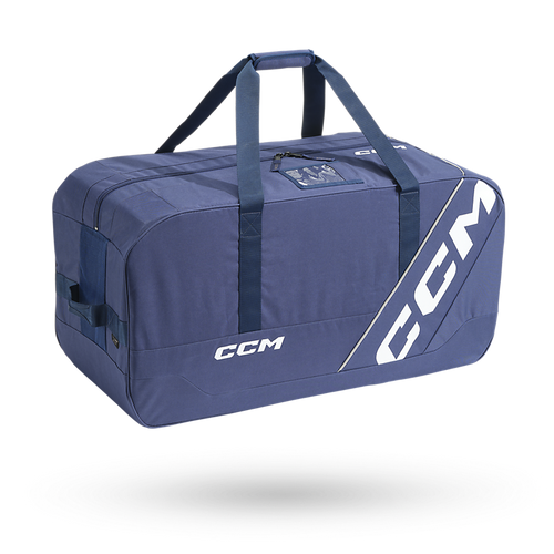 Vist Large View of Product Image Which is CCM 510 32-inch Hockey Carry Bag, Navy/White