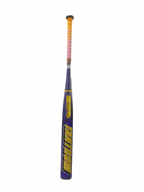 Vist Large View of Product Image Which is Used Easton TANTRUM PURPLE/GOLD SLOWPITCH BB/SB Slowpitch Bat 34"