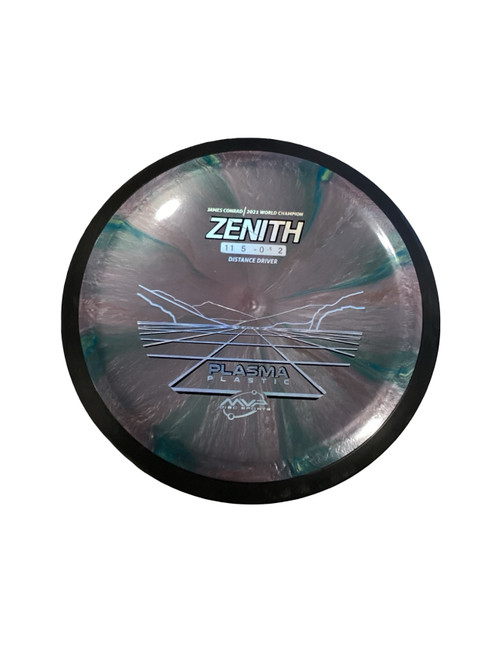 Vist Large View of Product Image Which is Used MVP ZENITH Disc Golf Driver Grey