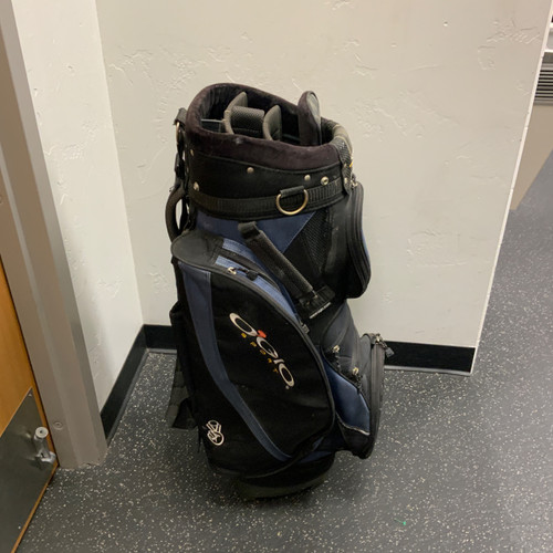 Vist Large View of Product Image Which is Used Ogio SPORT Mens Cart Bag Navy Blue