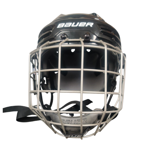 Vist Large View of Product Image Which is Used Bauer IMS 5.0 Helmet Cage Combo Black Medium